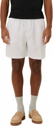 Les Deux Otto Linen Shorts In White