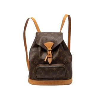 Louis Vuitton Pre-owned Montsouris PM Backpack - - Pre-owned - Donna - Marrone - ONE SIZE