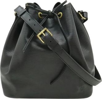 Louis Vuitton Pre-owned Bucket Bags, female, Black, Size: ONE SIZE Pre-owned Epi Shoulder Bag