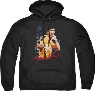 Gildan Bruce Lee Yellow Jumpsuit Adult Pull Over Hoodie
