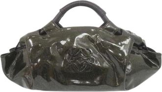Loewe Pre-owned Handbag - Dames - Vintage Handtas - Zwart - ONE Size - Leer - Vintage
