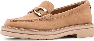 Easy Spirit Zaira Womens Flat Shoes Medium Brown Suede : 5.5 M (B), Synthetic