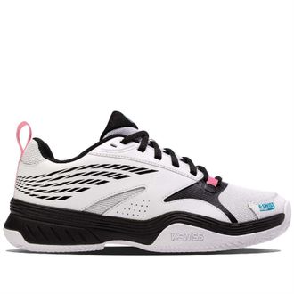 K-Swiss K-Swiss Mens SpeedEx Padel Trainers in White - Black/White - Size UK 11