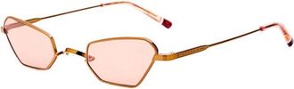 Etnia Barcelona Carytown Zonnebrillen in Rose Gold/Pink - unisex - Zonnebrillen - Geel - 48 MM - Accessoires