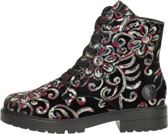 Rieker Veterschoenen Hoog - Dames - Veterlaarzen - Veelkleurig - 39 EU - Schoenen