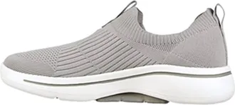 Skechers Womens Go Walk Arch Fit Iconic Shoes In Gray