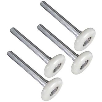 OEM Rodillos De Nailon Resistentes Para Puertas De Garaje Con Eje De 4,5 Cm Y Longitud De 12,0 Cm (juego De 4 (rodillo Para Puerta De Garaje De 120 Mm, 4 