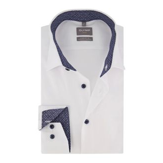 Olymp Olymp, Overhemden, Heren, Wit, 3Xl, Katoen, Luxor Comfort Fit Business Shirt