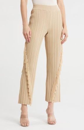 Cult Gaia Maude Knit Pants in Ecru at Nordstrom Rack, Size Large