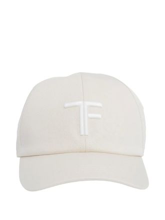 Tom Ford logo-patch hat - Neutrals