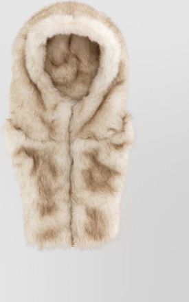 Herno padded hooded collar