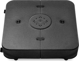 Best Choice Products Heavy-Duty Outdoor Cantilever Base Stand w/ Wheels, Locks, Fillable 330lb Capacity