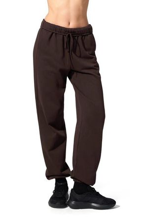 LilySilk Porchlight Softstep Joggers in Espresso at Nordstrom, Size X-Large