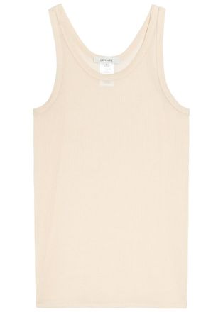 Christophe Lemaire Ribbed Fine-knit top - Yellow Light - S (UK8-10 / S)