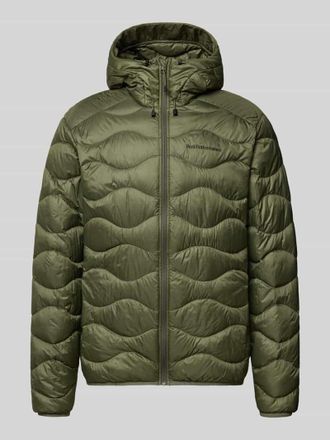 Peak Performance Daunenjacke mit Kapuze in Oliv, Gr&ouml;&szlig;e XXL