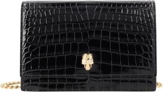 Alexander McQueen Alexander McQueen, Cross Body Bags, female, Black, Size: ONE SIZE Small Skull Bag