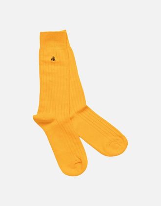 Swole Panda Womens BUMBLEBEE YELLOW SOCKS - Size: 4/4.5/5/5.5/6/6.5/7