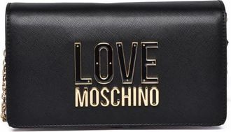 Love Moschino Bolso de mano Tracolla en Saffiano - Bags - Mujer - Negro - ONE SIZE