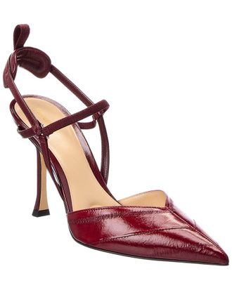 Fendi Fendi Very Colibr&igrave; Leather Slingback Pump