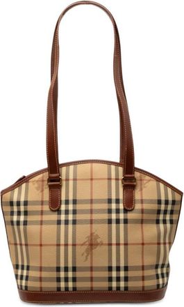 Burberry Pre-owned Burberry Haymarket Check Coated Canvas Shoulder Bag Ladies WIGC63HPXPZ2PW8N