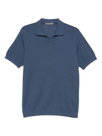 Corneliani Jersey T-shirt - Blauw