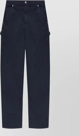 Moncler sport trousers belt loops button side pockets