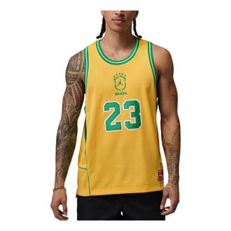 Nike Jordan Essentials Jersey Varsity Maize Lucky Green II5378-741