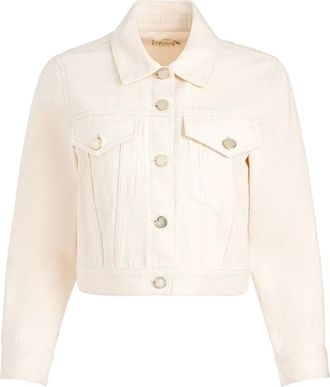 Alice & Olivia Giacca denim Lana - Toni neutri