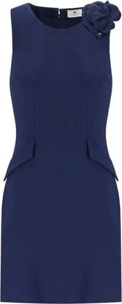 Elisabetta Franchi Mujer, Vestidos, Azul, Talla: L