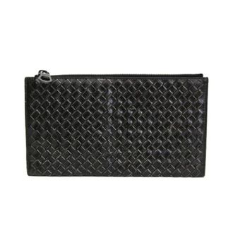 Bottega Veneta Pre-owned Wallets, female, Black, Size: ONE SIZE Pre-owned Intrecciato Clutch