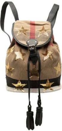 Burberry Pre-owned Backpacks, female, Brown, Size: ONE SIZE Pre-owned Vintage Backpack