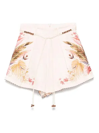 Zimmermann Womens Shorts Beige