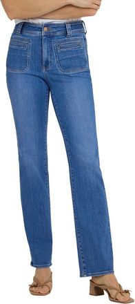 NYDJ Marilyn Blue Paradise Straight Leg Jean