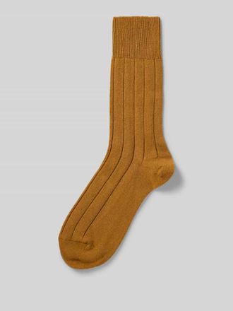 Falke Socken mit Kaschmir-Anteil in Senf, Gr&ouml;&szlig;e 39-42