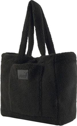 Puma (WMNS) PUMA Core Sherpa Tote Bag Black 079163-01