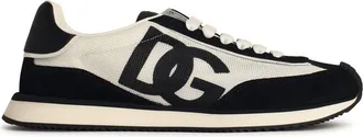 Dolce & Gabbana Cushion White Lear Blend Sneakers