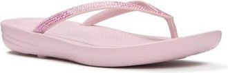 FitFlop Iqushion Ombre Sparkle Flip-Flops in Dusk Lilac at Nordstrom, Size 10