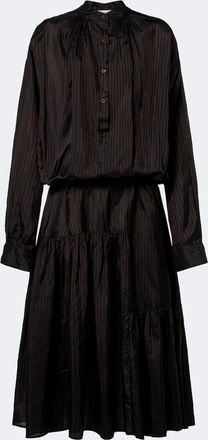 Dries Van Noten Striped midi dress