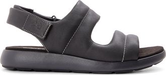 Timberland Womens Belmar Waves Backstrap Sandal Black in Blk Full Grain - Size UK 6.5