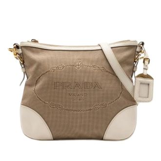 Prada Pre-owned Cross Body Bags, female, Brown, Size: ONE SIZE Pre-owned Vintage Crossbody Bag