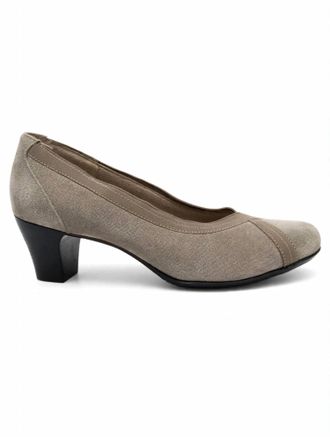 Munro Womens Hanna Heels In Stone Shimmer