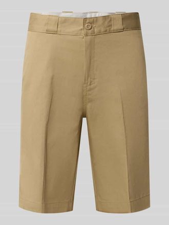 Dickies Bermudas mit franz&ouml;sischen Eingrifftaschen in Beige, Gr&ouml;&szlig;e 28
