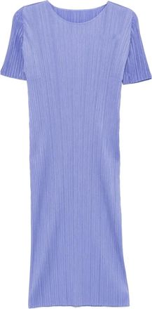 Pleats Please Issey Miyake Abito midi March - Blu