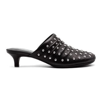 Ash Heeled Mules, female, Black, Size: 11 US Eloise