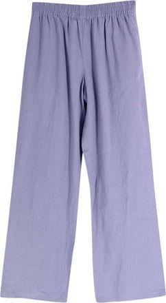 Emporio Armani Lilac Linen Trousers Size M