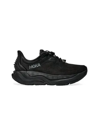 Hoka One One Womens Arahi Sr Running Shoe In Black/black