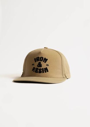 Iron And Resin Mens Carpenter Hat In Tan