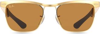 Ray-Ban RB3875 Wayfarer Deluxe 927631 Mens Sunglasses Gold Size 53