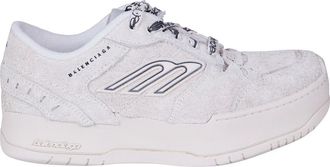 Balenciaga Hamptons Suede Platform Sneaker - Dames - Sneakers - Beige - 36 EU - Leer - Schoenen