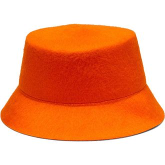 Wyeth Nyc Mohair Bucket Hat in Orange at Nordstrom Rack
